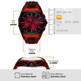 Diesel Reloj Analógico para Hombre de Cuarzo con Correa en Acero Inoxidable DZ4693