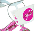 SCH Roses 14" Rosa-4-6 Años Bicicleta niño, Bebés niñas, Rosa