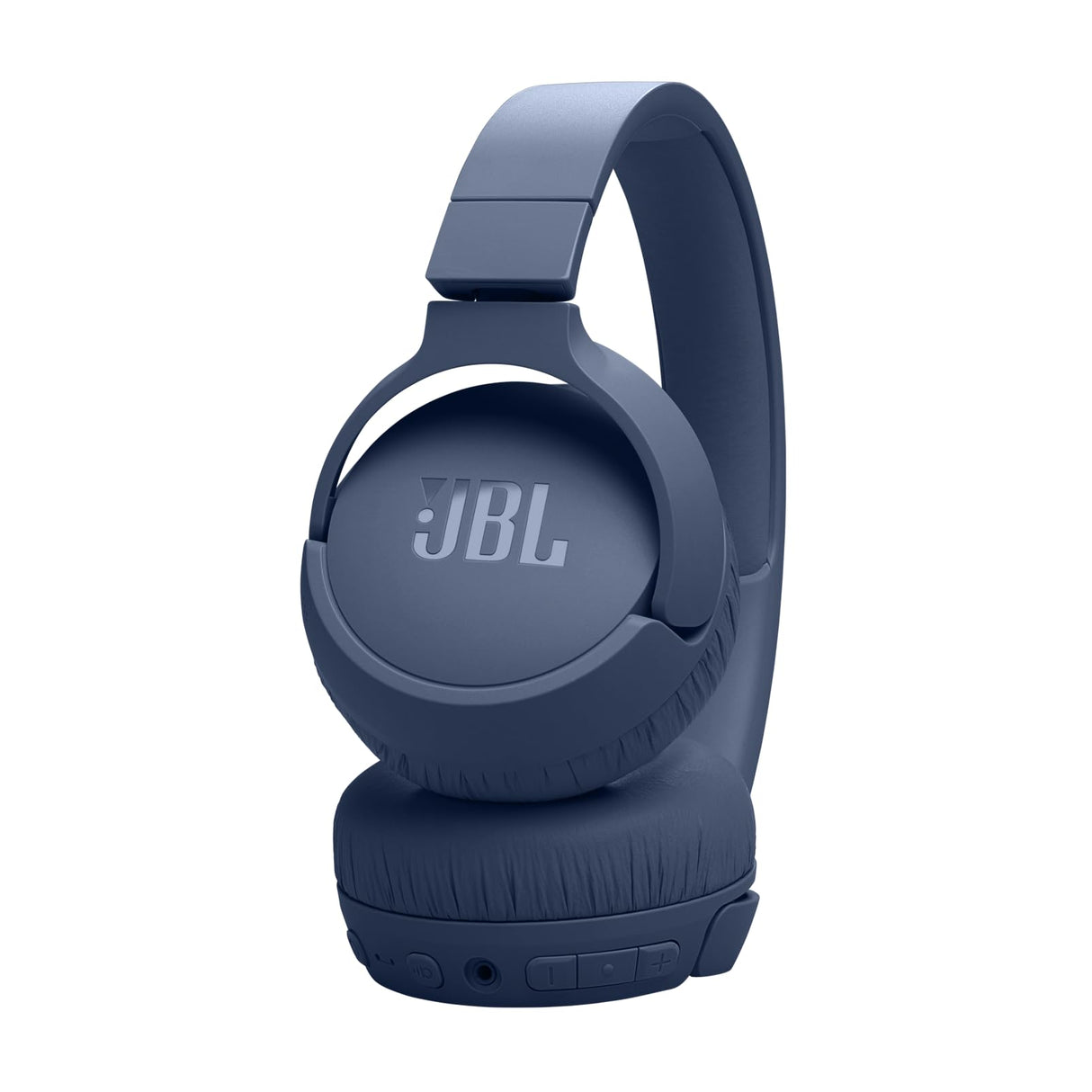 JBL Auriculares Tune 670 NC, auriculares supraaurales inalámbricos ligeros con cancelación de ruido adaptativa, Bluetooth y 70 horas de batería, azul