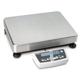 Plataforma BOSCHE [Kern CD 30 K0.1l] selbsterklärende de la Industria BOSCHE para cargas de alta, rango de pesaje [Max]: 30 kg, Lectura [D]: 0,1 g, reproducibilidad: 0,2 g, linealidad: 0,5 g, placa de pesaje: Alto 450 x 350 x 115 mm (Acero Inoxidable)