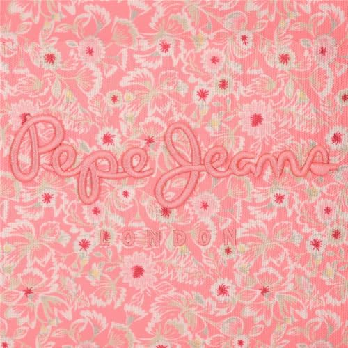 Pepe Jeans Nahid Mochila Compact 2 Ruedas Rosa 32x43x21 cms Poliéster by Joumma Bags
