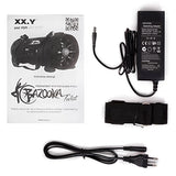 XX. Y P de 137j Altavoz Bluetooth Boom Box (NFC) con Radio FM Integrado, Entrada de batería/Audio para micrófono/Instrumento Musical/Reproductor MP3/Puerto USB Negro