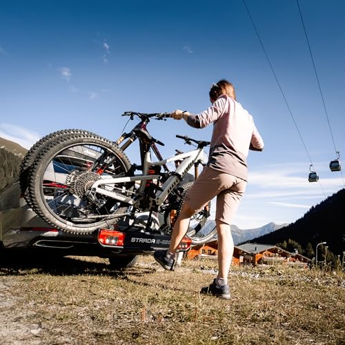 Atera 022686 Portabicicletas Strada E-Bike M - Soporte de acoplamiento