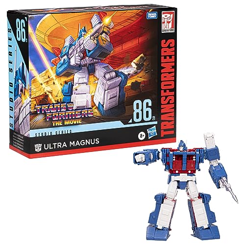 Transformers Toys Studio Series Commander Class 86-21 Ultra Magnus to Batalla por Cybertron (24 cm)