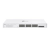 TP-Link Festa FS328G - Switch Gigabit de 24 Puertos con 4 Ranuras SFP, Gestión en la Nube, Optimización de Red para Empresas, Seguridad y Rendimiento Estable