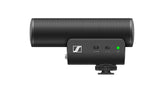 Sennheiser MKE 400 Micrófono Shotgun Direccional para Cámara con Conectores TRS y TRRS de 3,5mm para DSLR, Mirrorless y Móvil, 508898