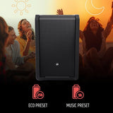 LD Systems ANNY 10 BPH B5 Altavoz móvil para megafonía Bluetooth de 10» con batería Recargable, Mezclador y 1 micrófono de Diadema (Incluye transmisor de transmisora)