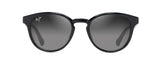 Maui Jim Hiehie Gafas, Shiny Black W/Trans Light Grey, 50-20-145 Unisex Adulto