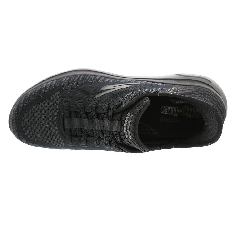 Skechers Zapatillas sin Cordones Go Walk Arch Fit 2.0 para Hombre - Grand Select 2, Negro/Negro, 42 EU