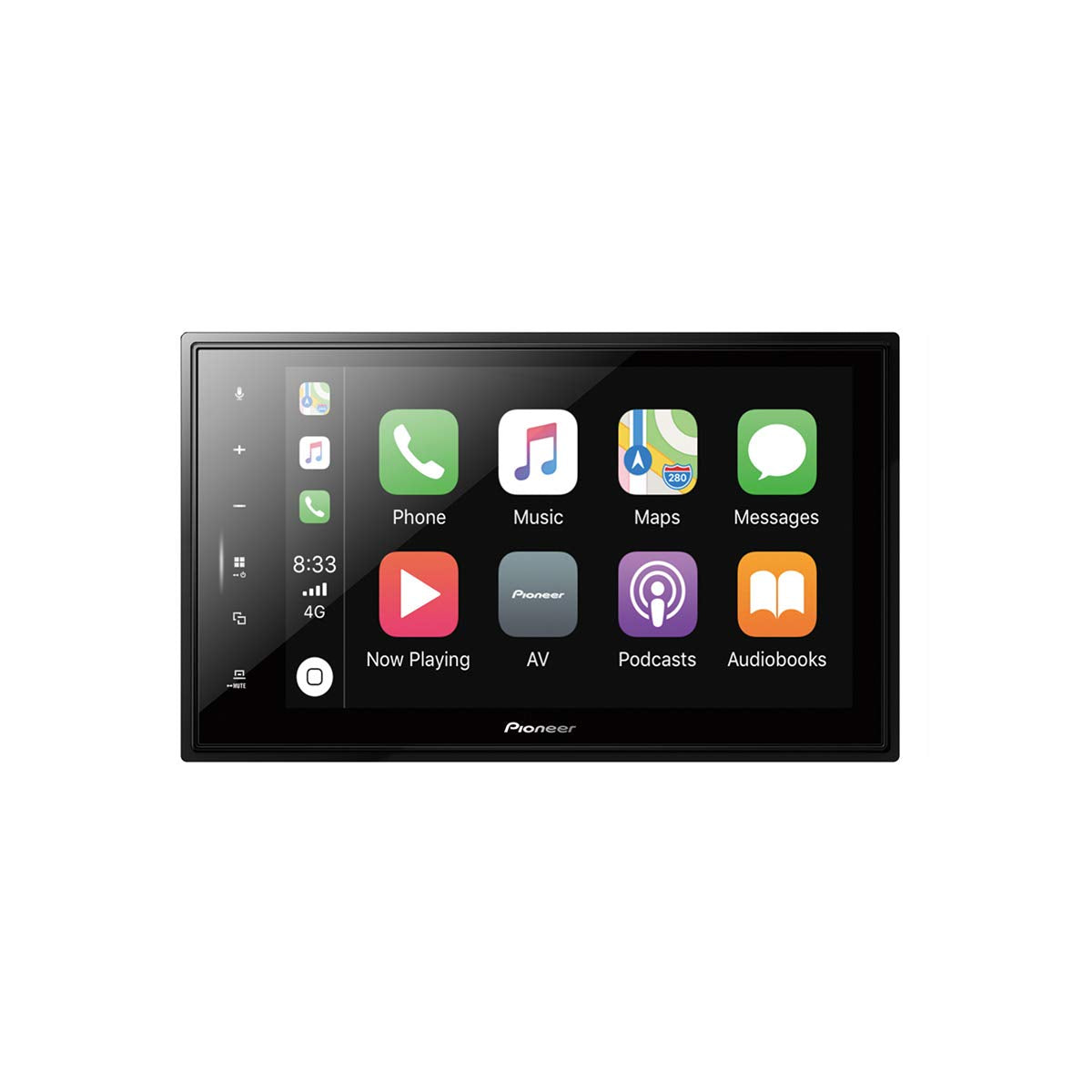 Pioneer SPHEVO82DABUNI Radio para Coche (1 DIN, Pantalla de 8 Pulgadas, Radio Dab+, Radio Digital, Android Coche, Apple CarPlay, Spotify, transmisión Bluetooth, WebLink, reproducción de Archivos