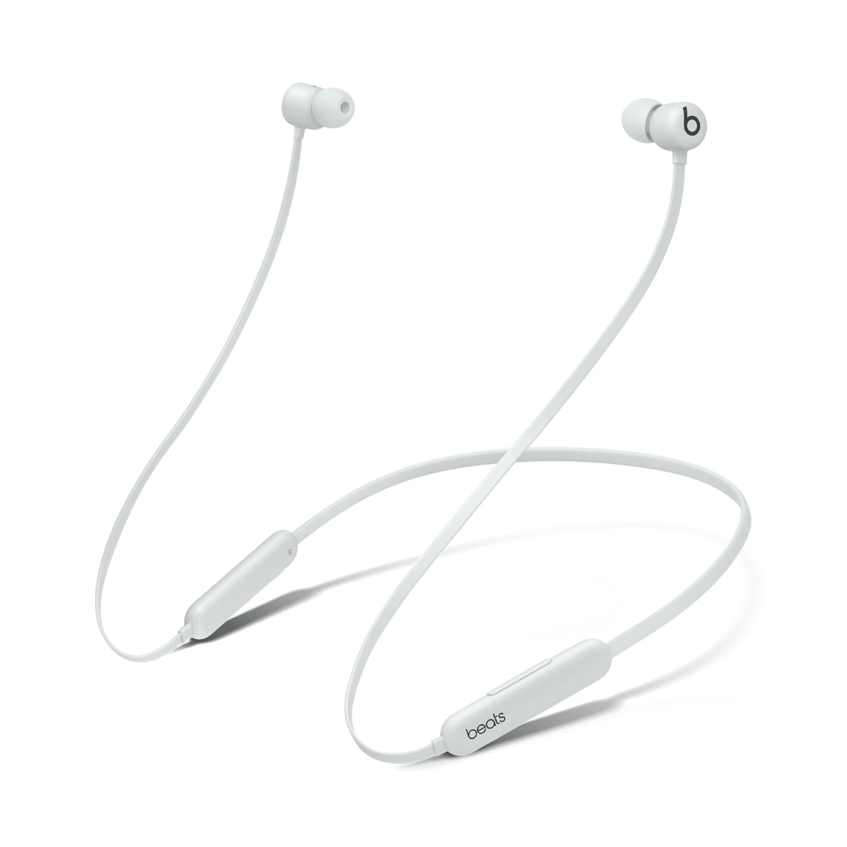 Beats Auriculares inalámbricos Flex – Chip Apple W1, Auriculares magnéticos, Bluetooth de Clase 1, 12 Horas de Sonido ininterrumpido - Gris