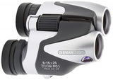 Olympus 8-16 x 25 Zoom PCI - Prismático, Plata y Negro