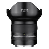 Samyang SAMXP14F24NIKON - Objetivo XP 14mm F2.4 Nikon Ae, Color Negro