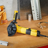 DEWALT DWE4257-QS - Mini-Amoladora Eléctrica de 125 mm, Potencia 1500W, Rosca M14, Velocidad hasta 10000 rpm, Protección contra Re-arranque, Sistema de Extracción de Polvo