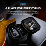 Bolsa de Transporte Boss CB-VE22 | Bolsa a Medida para Cantantes de Directo y Estudio | Apta para los Productos VE-22/VE-20 Vocal Performer, un micrófono y Accesorios | Gran Bolsillo Exterior