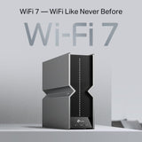 TP-Link RE800BE Extensor de Cobertura WiFi 7 RE800BE, Banda Triple hasta 19 Gbps, Puerto Ethernet de 2.5 Gbps, Tecnología BE19000, Modo Punto de Acceso, Compatible con Todos los Routers WiFi