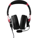 Austrian Audio PG16 Pro Gaming Headset with Microphone (Accesorio Plegable para Juegos, Sonido de Alta resolución, Cable Desmontable de 1,4 m), Negro/Rojo