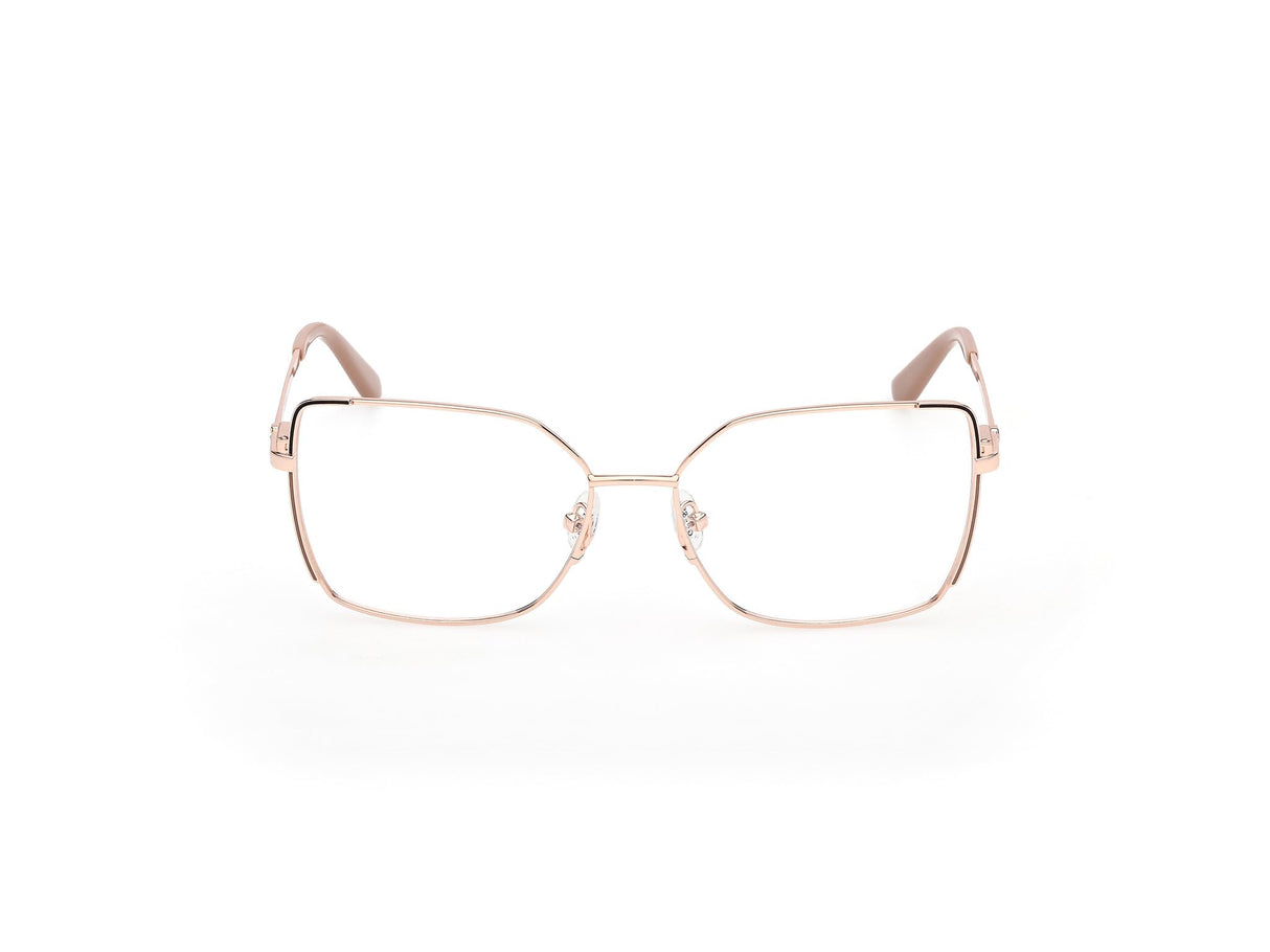 GUESS Gu50223 Marcos para Gafas recetadas, 059 Shiny Rose Gold, 55/16/140 para Mujer