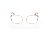 GUESS Gu50223 Marcos para Gafas recetadas, 059 Shiny Rose Gold, 55/16/140 para Mujer