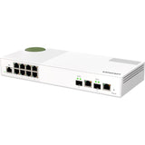 QNAP QSW-M2108-2C - 2 x 10GbE SFP+/RJ45 Combo Ports & 8 x 2.5GbE (RJ45) Ports - Entry-level 10GbE and 2.5GbE Layer 2 Web Managed Switch