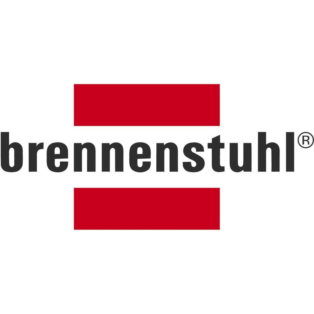 Brennenstuhl Cable Adaptador de protección FI IP54 con Powerblock (extensión de 4 vías, IP54, Cable de 5 m, con Interruptor de protección Personal)