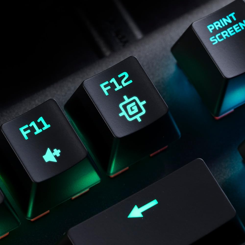 HyperX Alloy Origins Core – Teclado mecánico para juegos RGB, Tenkeyless, interruptores HyperX Red (QWERTZ)