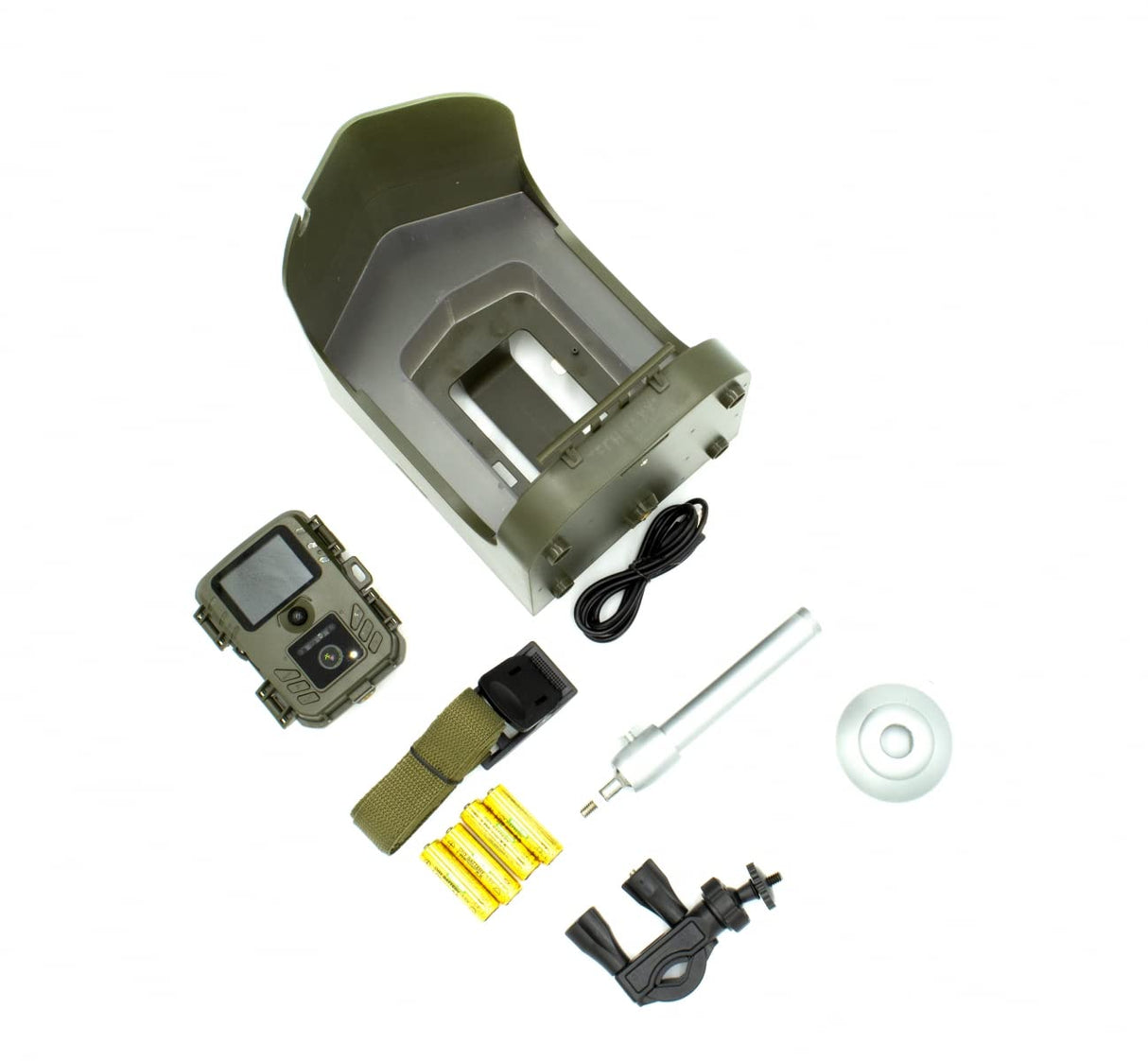 Technaxx Estación de la cámara del alimentador del pájaro de Technaxx con el convite Que cuelga, Caja de 150 g para el alimento y - resolución Video de FullHD - Kit versátil de la instalación TX-165