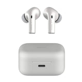 Nokia Essential True Wireless - Auriculares y Estuche portátil de Carga (IPX5 de Resistencia al Agua, reducción del Ruido, micrófono Dual y Modo Ambiente) Blanco