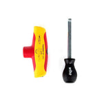 Wiha Destornillador dinamométrico con mango corredizo TorqueVario®-S T electric 5-14 Nm con limitación del par de apriete de ajuste variable 5-14 (43177)