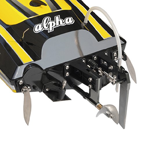 Amewi 1060mm Yellow Barco Alpha Flame Scheme 4-6S, 1060 mm, Color Amarillo, (1590581)
