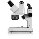 Bresser Microscopio estereoscópico trinocular Analyth STR Trino 10x - 40x con luz LED Regulable separada y asa de Transporte para Uso móvil