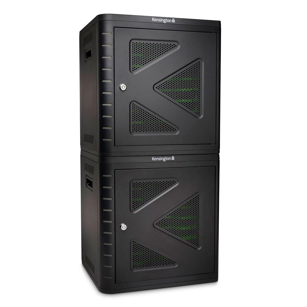 Kensington K67862EU - Armario de Carga y sincronización (Espacio para hasta 10 tabletas) Color Negro