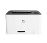 HP Color Laser 150nw 4ZB95A, Impresora Láser Monofunción A4 a color, impresión a doble cara manual, Wi-Fi, Ethernet, USB 2.0 alta velocidad, Compatible con HP Smart App, Panel de control LED, Blanca