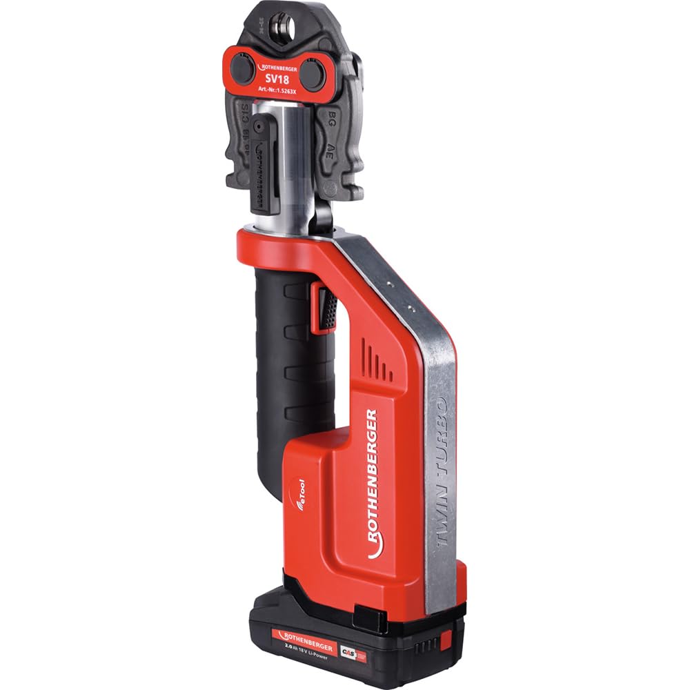 Rothenberger - ROMAX COMP. TT SET SV15-22-28 MM, 1 X 2 AH, EU