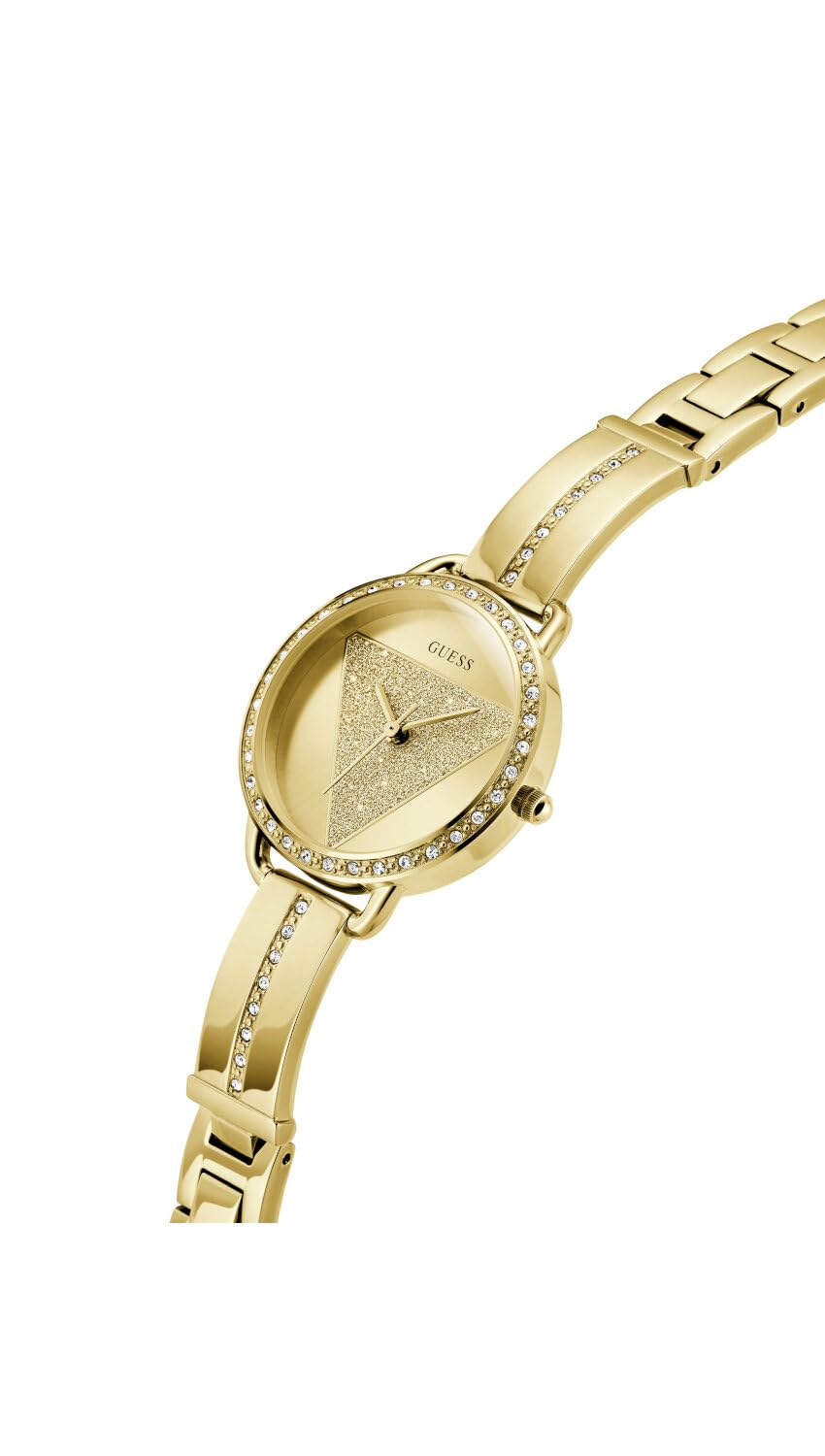 GUESS Reloj Analógico para Mujer'S de Cuarzo con Correa en Acero Inoxidable GW0914L2