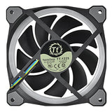 Thermaltake Riing Plus - Ventilador de PC, RGB LED, 14 x 2,5 x 14 cm