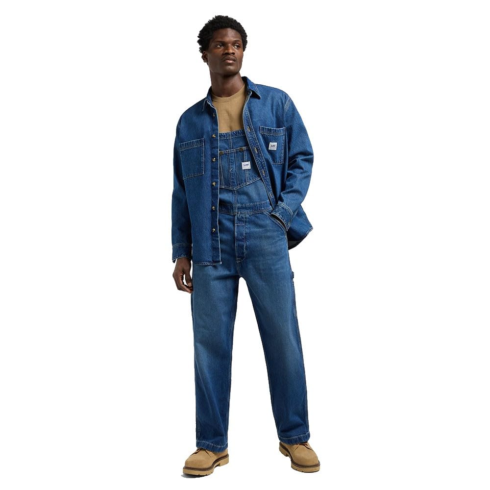 Lee Bib Mono, Bash Indigo, S Hombres