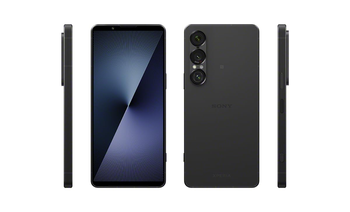 Sony Xperia 1 VII 6.5" 19.5:9 FHD+ HDR OLED, 120Hz, Lente Triple, 3.5 mm Audio Jack, Android 15, SIM Libre, 12GB RAM, 256GB Almacenamiento, Protección IP65/68, Dual SIM Hybrid, Negro Pizarra