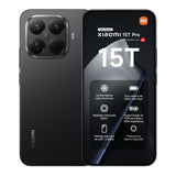 Xiaomi 15T Pro - Smartphone de 12+1024GB, Lente óptica Leica Summilux, MediaTek Dimensity 9400+, Pantalla Eye Care de 6,83" 144 Hz, HyperCharge de 90W, Cargador no Incluido, Negro (Versión ES)