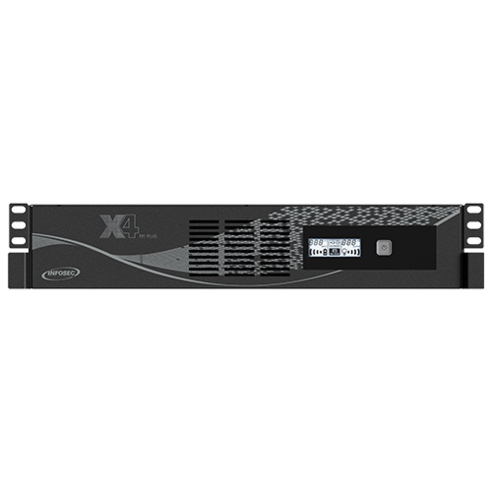 X4 600 RM Plus - Sistemas de alimentación ininterrumpida (SAI/UPS), línea interactiVA, 600 VA, 4 IEC tomacorrientes - 2 SCHUKO tomacorrientes (Garantía 2 años)