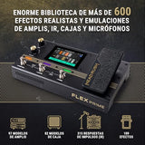 HeadRush Flex Prime - Pedal Multiefectos para Guitarra y Bajo y Procesador de Modelado de Amplis con Pantalla Táctil, Looper, WiFi, Bluetooth y USB