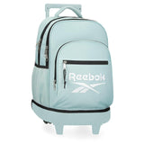Reebok Boston Mochila Escolar Azul 32x43x21 cms Poliéster by Joumma Bags