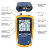 Fluke MicroScanner² Gris - Probador de cable de red (363 g, 76 x 163 x 36 mm, 0 - 45 °C, 0 - 90%, -20 - 60 °C, 0 - 75%)