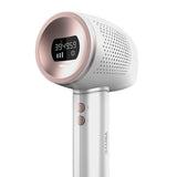 Cecotec Depiladora de Luz Pulsada Bamba SkinCare IPL Gun, Mujer y Hombre, Cuerpo, axilas y rostro, Lámpara de cuarzo, 500 mil Pulsos, Cooling Function, Pantalla LCD, 2 modos de disparo.