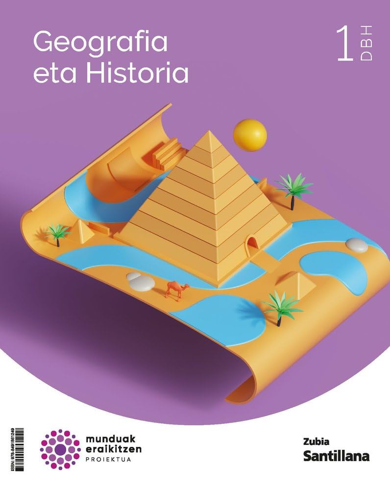 GEOGRAFIA ETA HISTORIA 1 DBH MUNDUAK ERAIKITZEN - 9788491861249 (CONSTRUYENDO MUNDOS)