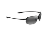 Maui Jim Hookipa Xlarge Gafas, Black Gloss, 68-14-145 Unisex Adulto