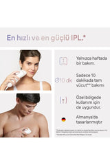 Braun Silk-Expert Pro IPL PL7253 Lumière pulsée Or rose, Blanc