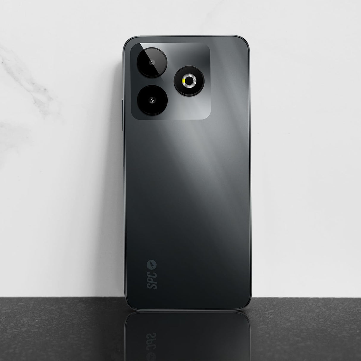 SPC Discovery 3 SE – Smartphone 6,8” HD+ | 64GB Memoria Interna y 4GB RAM | 13MP Dual CAM AI | NFC y biometría | Android 14 | Batería 5000mAh – Color Dark Matter