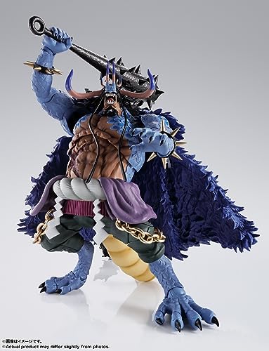 BANDAI Spirits Figura de una Pieza S.H. Figuarts Kaido Rey de Las Bestias (Forma Man-Beast) 25 cm