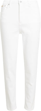 Calvin Klein Vaqueros Mujer Mom tobillero, Azul (Denim Light), 28W/30L